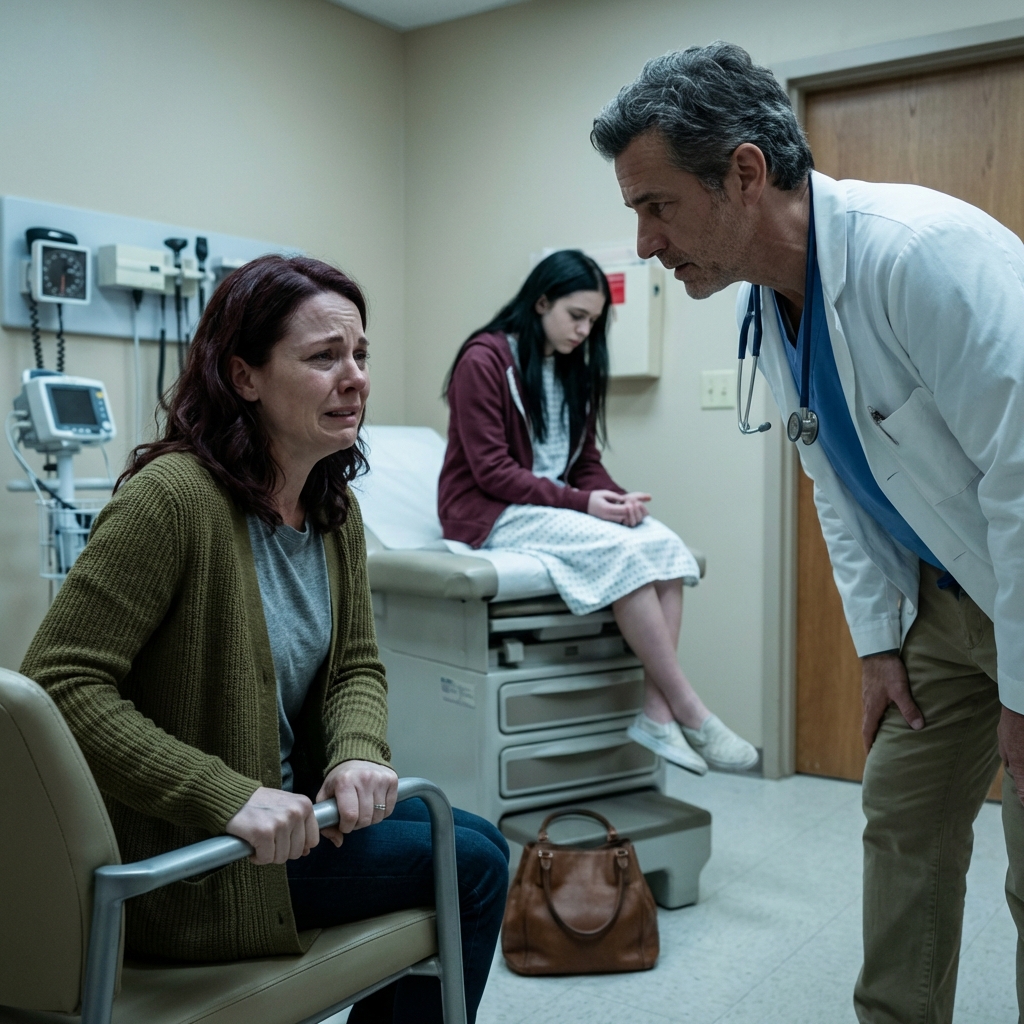 My Daughter Couldn’t Stop Vomiting and Held Her Stomach Every Night, and My Husband Said She Was Faking for Attention—When I Took Her to the Hospital Without Him and the Doctor Studied the Scan, His Whisper Made the World Collapse