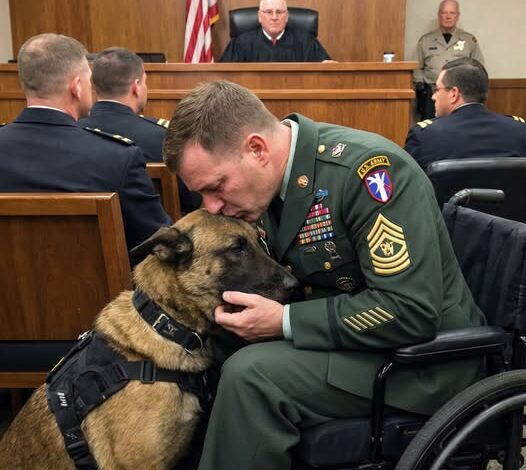 The Former SEAL Fought for One Last Goodbye With His K9 in Court—And the Truth Turned the Entire System Inside Out — “The Dog Is Still Classified Property,” the Government Said, Until Armed Men Stormed the Courtroom and Exposed the Secret That Was Never Meant to Surface