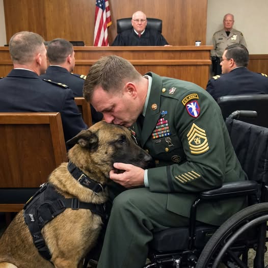 The Former SEAL Fought for One Last Goodbye With His K9 in Court—And the Truth Turned the Entire System Inside Out — “The Dog Is Still Classified Property,” the Government Said, Until Armed Men Stormed the Courtroom and Exposed the Secret That Was Never Meant to Surface