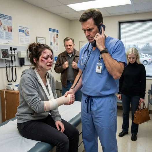 My stepfather beat me every day as a form of entertainment. One day, he broke my arm, and when we took me to the hospital, my mother said, “It was because she accidentally fell off her bike.” As soon as the doctor saw me, he picked up the phone and called 911.