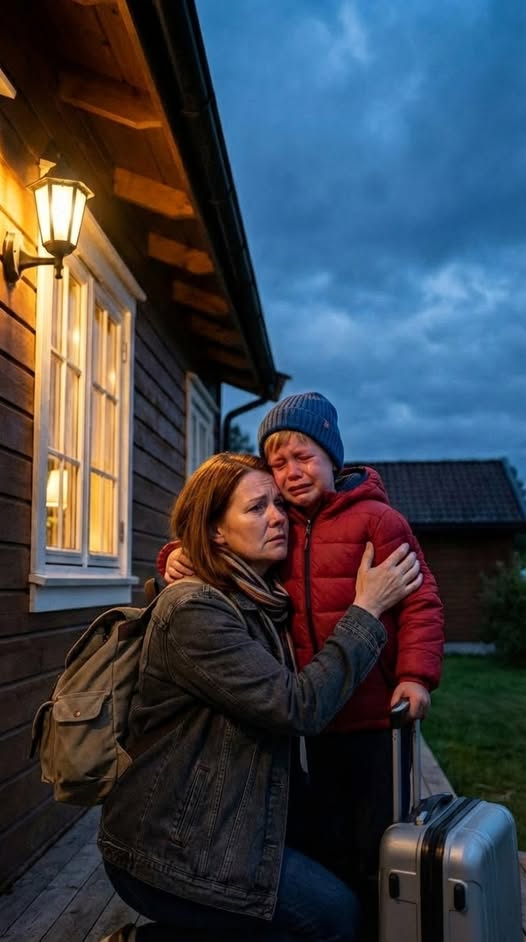 My mother promised to take my son on a trip with my sister’s family and left that night. Not long after, a loud knock shook my door. My son stood there sobbing, suitcase in hand. They told him he “had no ticket” and left him behind. When they came back, they were forced to face a truth that shattered everything they thought they could get away with.