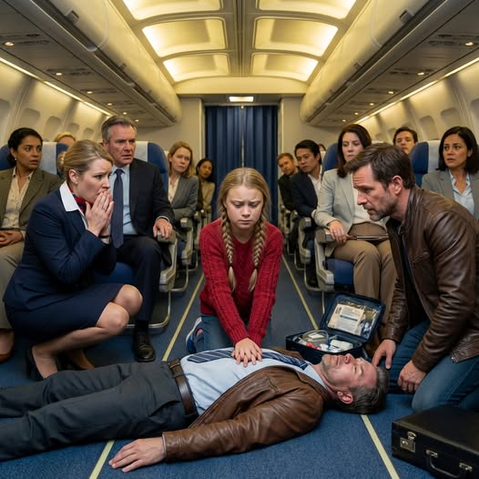 “A Poor 12-Year-Old Saved a Millionaire’s Life Mid-Flight, But His 5-Word Whisper Left Her Sobbing in Her Seat.”