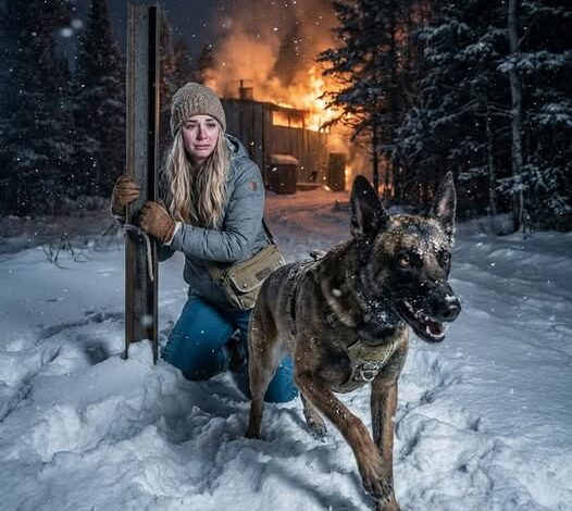 They Shackled a Special Ops Commander in a Maine Whiteout — They Never Expected Her K9 to Rewrite the Ending