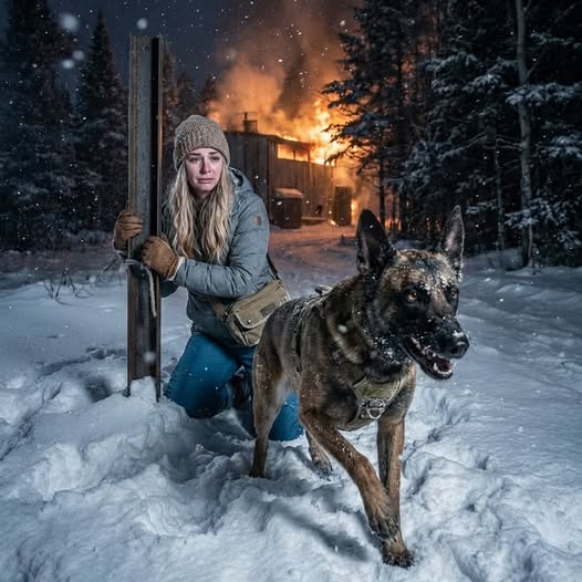 They Shackled a Special Ops Commander in a Maine Whiteout — They Never Expected Her K9 to Rewrite the Ending