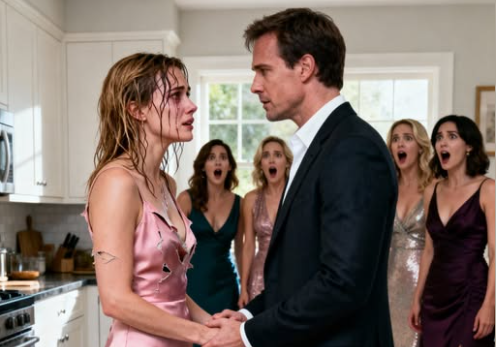 “My mother destr0yed all my clothes before my brother’s wedding, but she never imagined my secret husband would make the whole family tremble.”