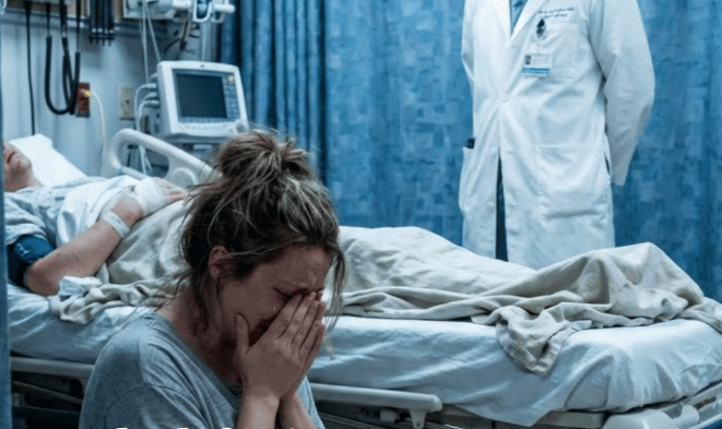 A pregnant wife received a call from the police: “Your husband is in the hospital. He was found with another woman.” When she arrived, the doctor warned softly, “Madam, what you’re about to see may shock you.” He drew back the curtain—and she collapsed to her knees. Then he leaned closer and whispered, “There’s something else you need to know.”