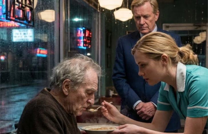 A billionaire saw a waitress feeding his disabled father… she never expected what happened next.