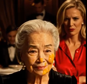 During dinner, my son’s mother-in-law threw hot soup in my face and smiled: “That’s what you deserve!” My son said, “She’s right, Mom!” I said nothing. I just wiped my burning face and left. But before leaving, I made one quick call. What happened next… they never forgot.