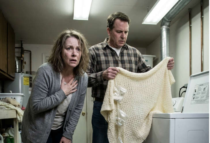 My Mother-in-Law Gave Me a “Handmade Baby Blanket.” I Avoided It for Months—Until My Husband Washed It and Discovered the Truth Hidden Inside