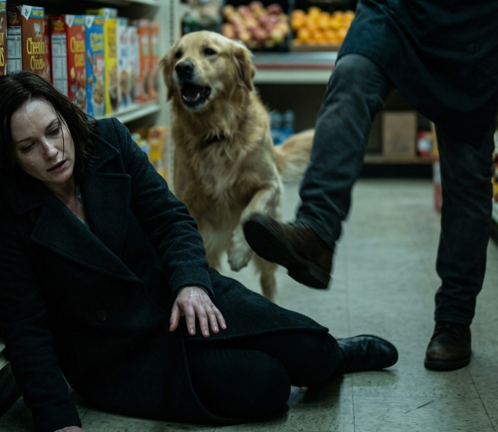 Grocery Store Owner Kicked a Dying Service Dog and Dragged an Unconscious Woman Outside — What Happened Next Exposed a Truth He Never Expected