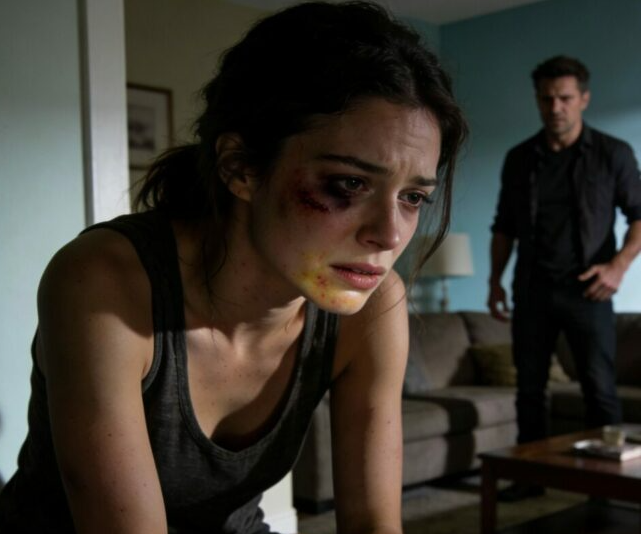 My husband beat me for refusing to live with my mother-in-law. then he calmly went to bed. the next morning, he brought me some makeup and said: “my mother’s coming for lunch. cover all that up and smile.”