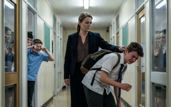 “Take Your Hands Off My Son.” In a single, unforgettable moment, my hardworking blue-collar father stood his ground and brought down the most powerful, wealthiest man in town—proving money means nothing when a parent refuses to back down.