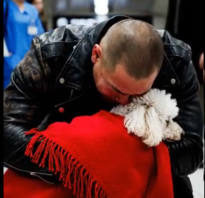 A Tattooed Stranger Held His Dying Dog on a New York Subway — Most People Moved Away, Until One Choice Exposed a Truth No One Expected