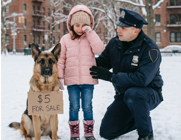 “Sir… Could You Buy My Dad’s Retired Police Dog?” — What Happened After That Question Changed an Entire City