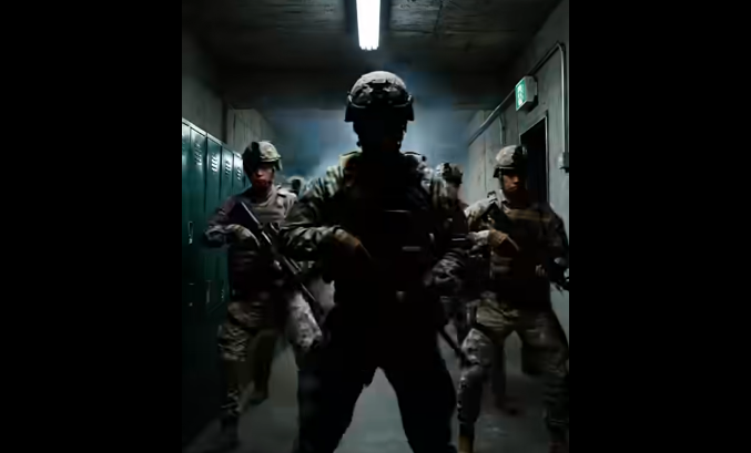 “Back off,” she warned as soldiers tried to seize her—unaware she had spent 20 years serving as a Navy SEAL.