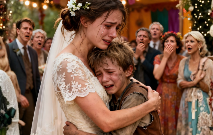 Ordering food at a lavish wedding, a young boy freezes when he recognizes the bride as his long-lost mother. The groom’s decision brings all the guests to tears…