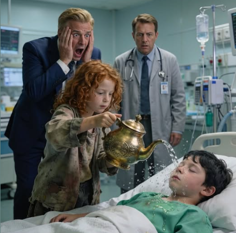 The millionaire’s son had five days to live. But the poor girl sprinkled him with unusual water