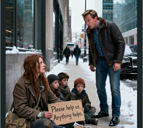 A Millionaire Found His Ex-Girlfriend Homeless with Three Children — What He Did Next Will Melt Your Heart