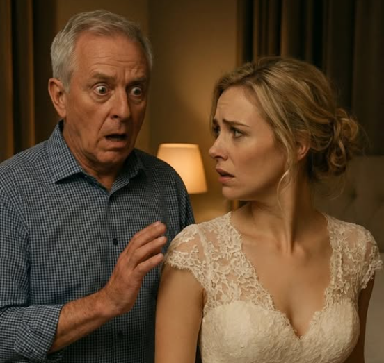 At 65, He Finally Married the Young Woman He Had Loved in Secret for Years — But on Their Wedding Night, When He Gently Undid Her Gown, the Truth Hidden Beneath Left Him Shaken and Changed Their Lives Forever