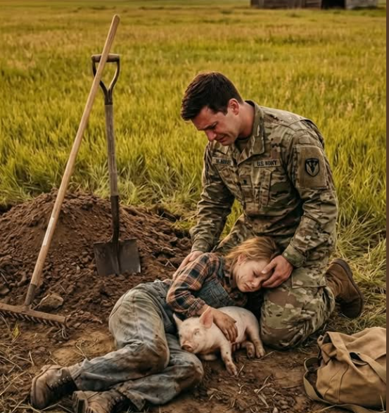 When a father returned from his military mission, he never imagined finding his daughter sleeping in the pig sty by order of her stepmother. What happened next left everyone speechless.