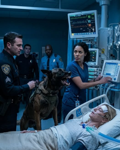 K-9 Refuses to Let Doctors End a Fallen Officer’s Life — What the Dog Detected Changed Everything