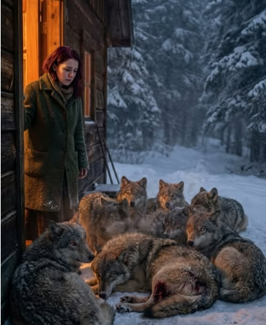 The Night a Forgotten Widow Opened Her Door to Ten Frozen Wolves—and Changed a Valley Forever