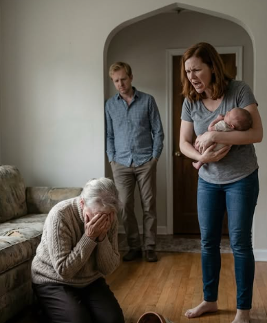 My son and his wife had been living in my house for 8 years. when the baby was born, my daughter-in-law pushed my wife aside and shouted: “don’t touch him, you’re unclean!” my heart sank. i called my son and said three words that left them speechless. she never saw it coming.