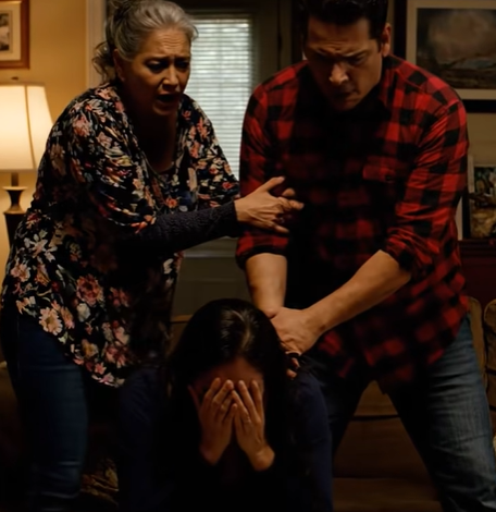 I never thought the slap would echo louder than my scream. “Did you just hit her?” my mother-in-law demanded, her voice cutting through the room like glass. My husband froze, his hand still trembling in the air. I tasted blood, but I didn’t look away. That was the moment everything shifted. Because what she said next would expose secrets none of us were ready to face.