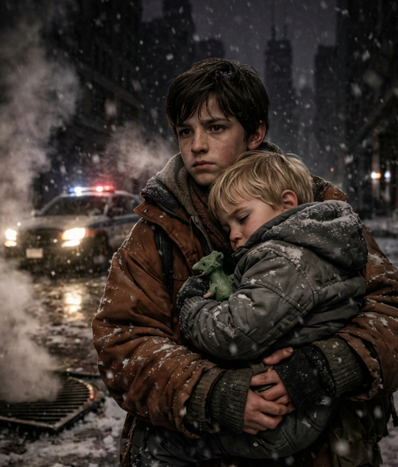 A Twelve-Year-Old Homeless Boy Carried A Lost Child Through A Citywide Blackout In Freezing Chicago—Years Later, The Truth About That Night Shocked Everyone Involved