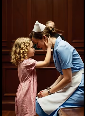 “Let Go of the Maid—I Know the Truth!” A Billionaire’s Young Daughter Suddenly Ran Into Court and Pointed at Her Stepmother… What She Revealed Shocked Everyone