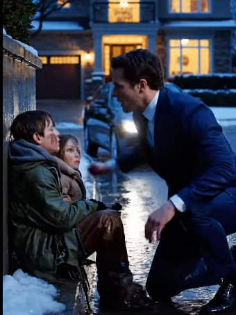 A Homeless Boy Risked His Life Climbing a Mansion Wall to Save a Freezing Little Girl — Her Billionaire Father Saw Everything