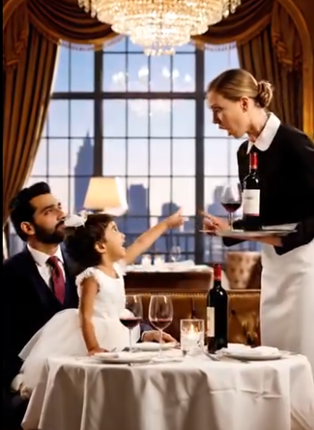 The Mafia Boss’s Daughter Had Never Spoken a Word—Until She Pointed at the Waitress and Whispered One Word that Shattered His Heart