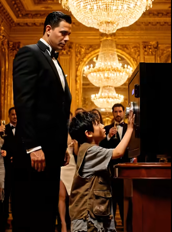 “If anyone here can open it… I’ll give them one million dollars.” – The Night a Little Beggar Boy Outsmarted the Richest Man in the Room