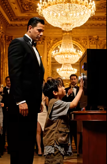 “If anyone here can open it… I’ll give them one million dollars.” – The Night a Little Beggar Boy Outsmarted the Richest Man in the Room