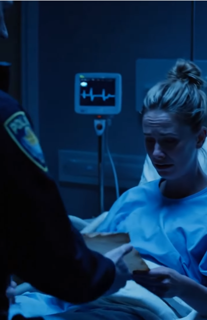 After my daughter suddenly collapsed at school, she was rushed to the hospital. I stood beside her bed, surrounded by machines, barely breathing myself, when a police officer quietly approached. He placed a small object in my palm, saying it had been found in her pocket. My blood ran cold the moment I recognized it. Then he leaned in and whispered, “Please… don’t let your husband know.”