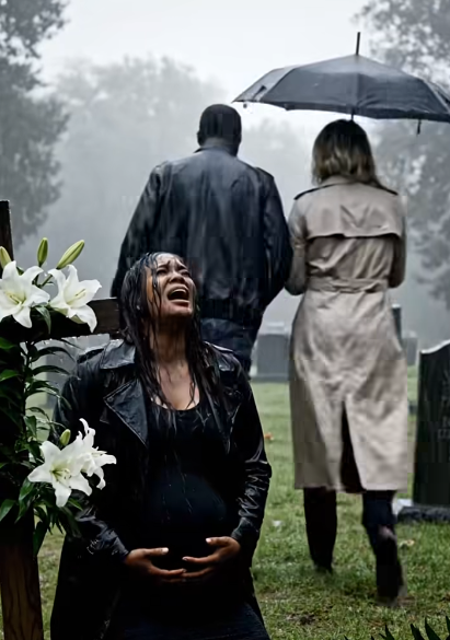 I found out I was pregnant the same week my father died—and my husband chose that moment to smile like a stranger. “Your dad’s gone,” he said, tossing my suitcase to the porch. “No more safety net.” His mistress stepped in, stroking my belly. “Poor thing. What will you live on now?” I swallowed my tears and whispered, “You really think he left me nothing?” When the lawyer walked in with my father’s final letter, their faces went white…