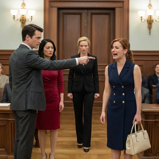 HE LAUGHED IN COURT AFTER FREEZING YOUR MONEY… THEN THE DOORS SLAMMED OPEN AND HIS OWN MOTHER ENDED HIM