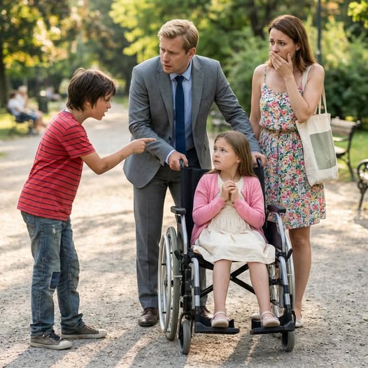 “She Can Walk…Your Fiancée Won’t Let Her,” the Poor Boy Told the Millionaire — Leaving Him Stunned