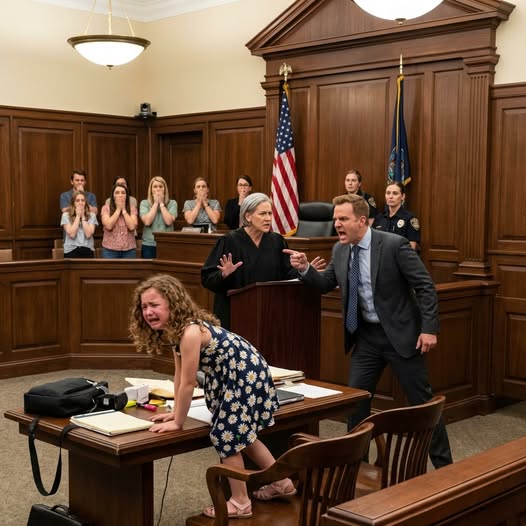 My husband took me to court for a divorce, insisting that I was an unfit mother and that he should have full custody of our child. For a moment, it looked like the judge was starting to believe him. But then, my six-year-old gently raised her hand and said, “Your Honor… do you want to know the real reason Daddy wants to take us? It’s because of Grandma’s money.” My husband shot up from his seat and shouted, “Be quiet!” What happened immediately afterward changed the entire direction of the case.