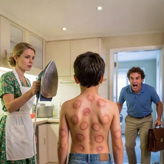 “Please Don’t ʙᴜʀɴ Me Again” – He Came Home Early From a Business Trip and Heard a Whisper Begging. What He Found Upstairs Changed Everything…