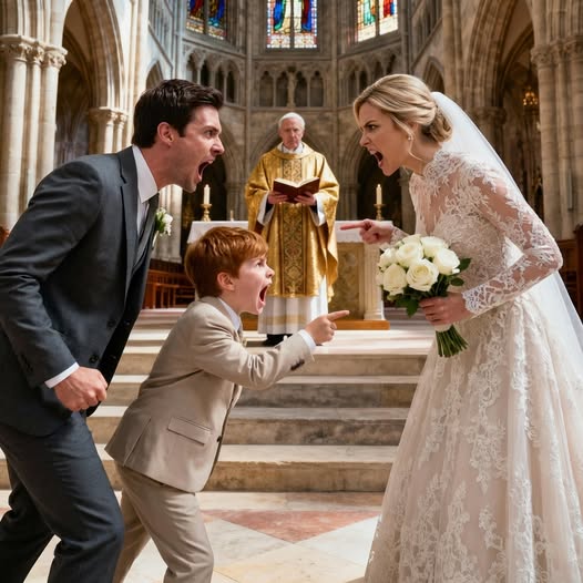 The Billionaire Thought His Son Would Never Speak Again—Until the Wedding Day, When the Boy’s Words Exposed the Terrifying Truth that Make Him Stop The Wedding Immediately
