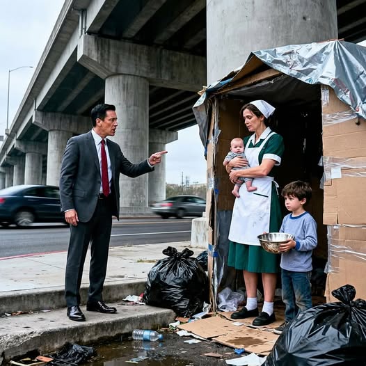 Millionaire Follows Cleaning Lady and Discovers the MESS she Lives in with her CHILDREN…