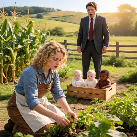 He Walked Away Chasing Millions, Leaving Behind the Woman Who Built Him From Nothing. Two Years Later, He Returned—And Froze When He Saw Her in the Fields With Three Children Who Changed Everything