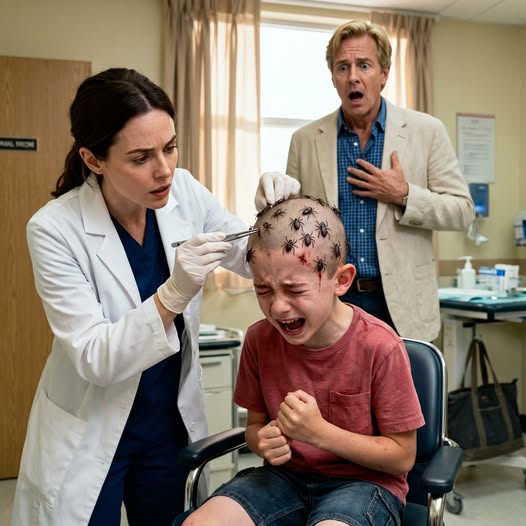 The billionaire’s son was suffering from pain until the nanny removed something mysterious from his head…