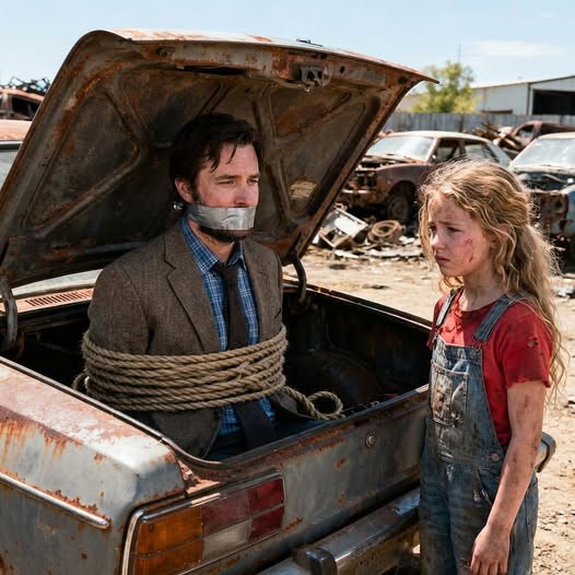 YOU FOUND A MILLIONAIRE LOCKED IN A TRUNK… AND THE SECOND HE SAW YOUR FACE, HE BROKE IN A WAY MONEY CAN’T FIX