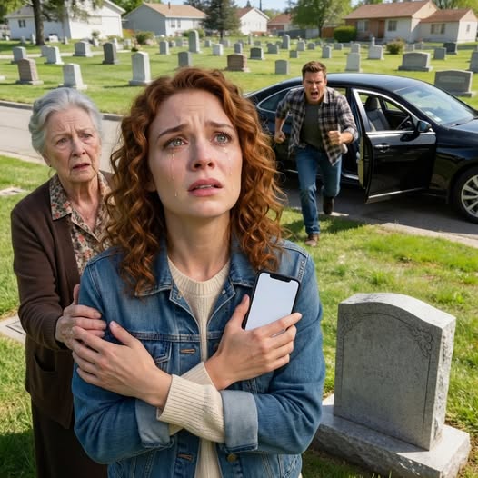 My husband left my father’s funeral to travel with his mistress. But at 3 a.m. I received a message from my father: “my daughter it’s me, dad. Come to the cemetery immediately and very quietly.”