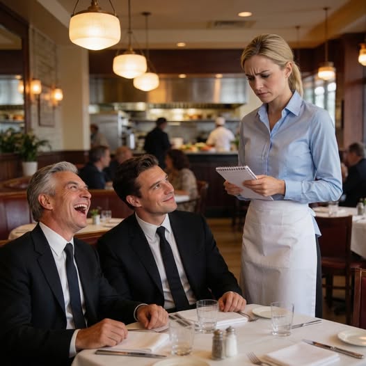 The millionaire placed his order in German to m0ck the waitress… but she spoke seven languages