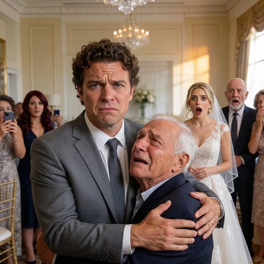 On my wedding day, my in-laws m0cked my dad in front of 500 people. they said, “that’s not a father — that’s trash.” my fiancée laughed. I stood up and called off the wedding. my dad looked at me and said, “son… I’m a billionaire.” my entire life changed forever