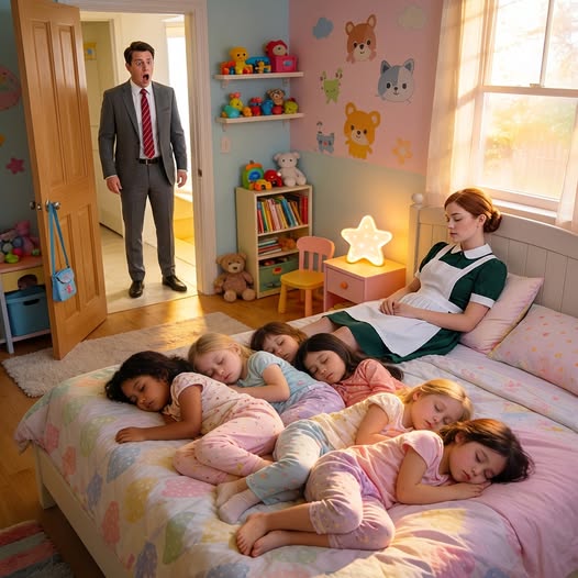 A Millionaire Fired 37 Nannies in Two Weeks, Until A Domestic Worker Did What No One Else Could for His Six Daughters