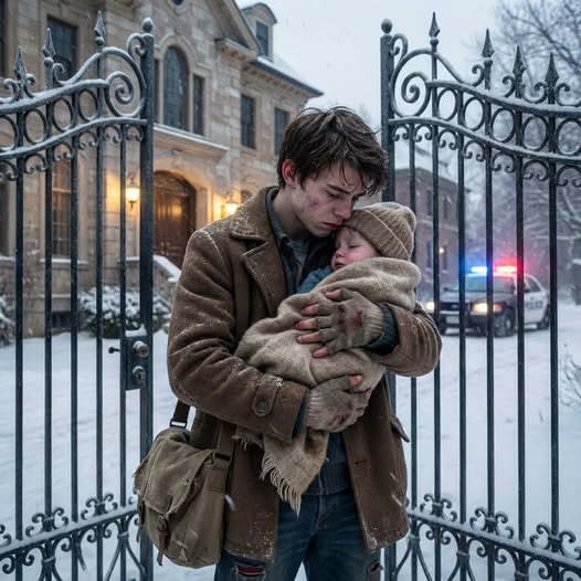 On Chicago’s coldest night, a homeless teenager drifted through icy streets when a barefoot little girl whispered “I’m cold” from behind a locked gate. Faced with an impossible choice, his split-second decision reshaped both of their lives forever.